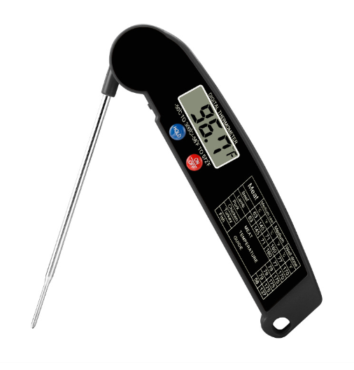 Instant Read Digital Meat Thermometer for BBQ & Oven
