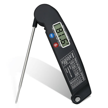 Instant Read Digital Meat Thermometer for BBQ & Oven