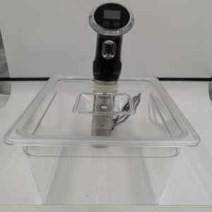 Sous Vide Container with Lid for Low-Temperature Cooking